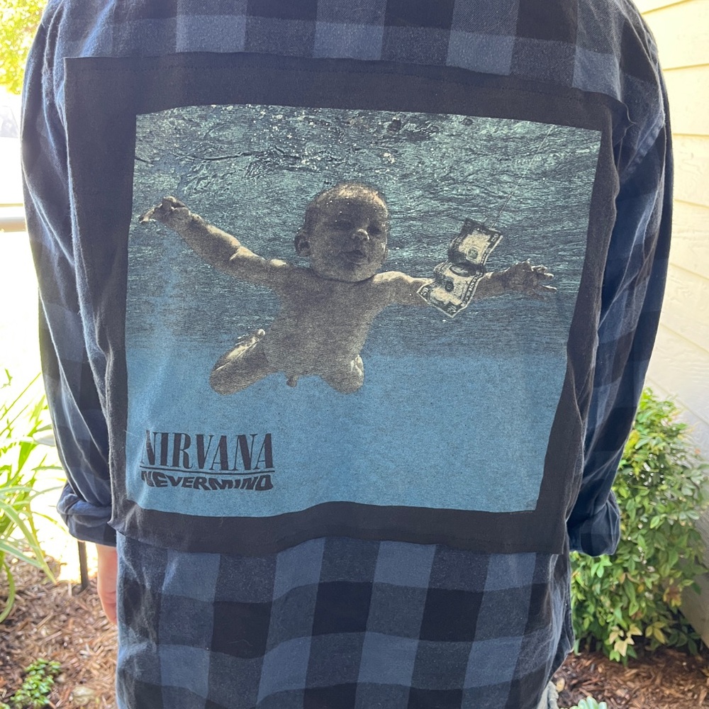 Nirvana Flannel Shirt unisex XXL